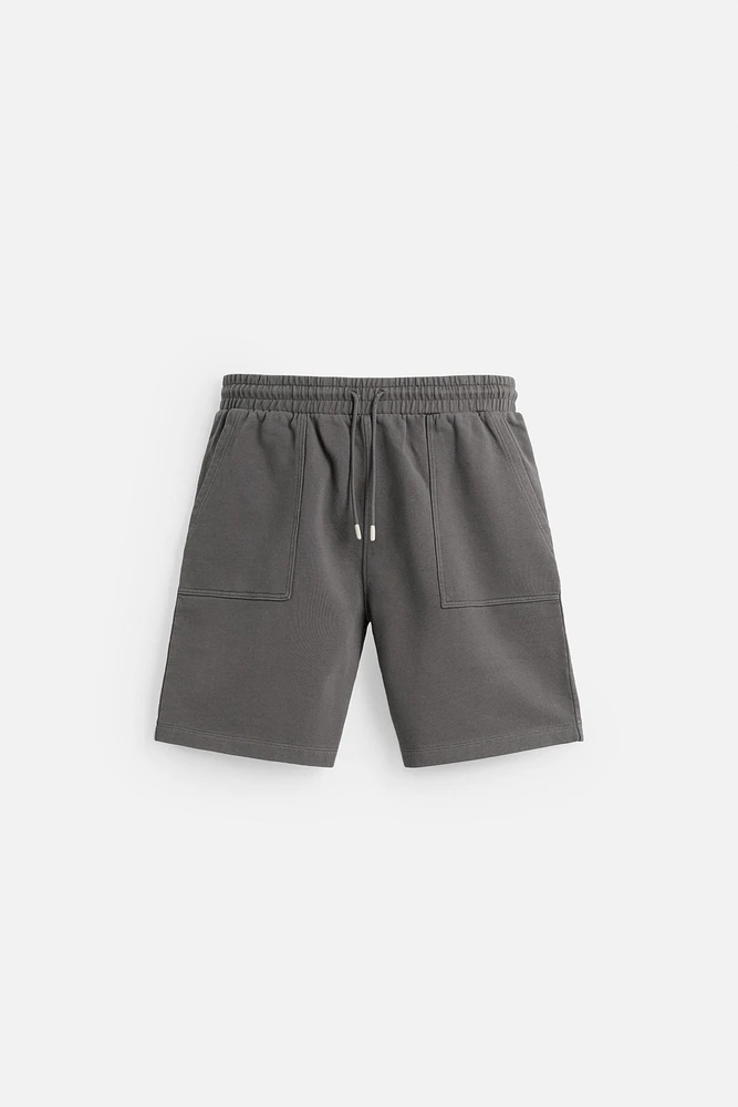 RELAXED FIT JOGGER SHORTS