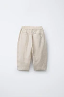 100% LINEN BALLOON PANTS