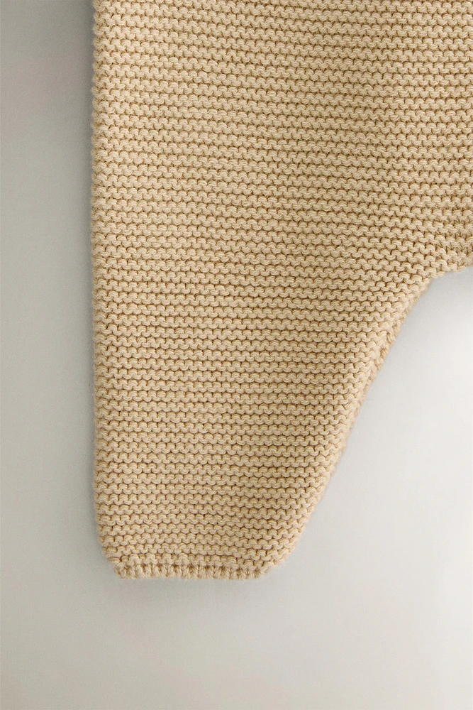 CHILDREN’S CHUNKY KNIT FOOTED LEGGINGS