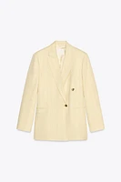 MINIMAL LINEN BLAZER ZW COLLECTION