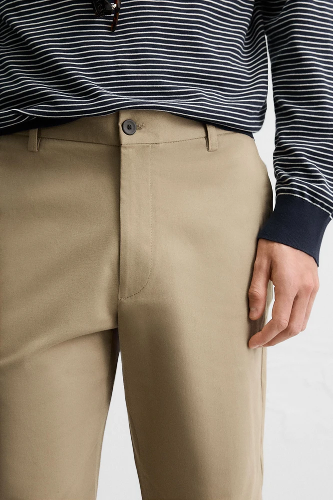 REGULAR FIT CHINO PANTS