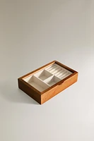 WOODEN JEWELRY BOX