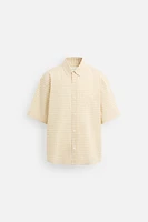 CHEMISE RELAXED FIT À CARREAUX