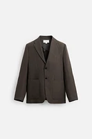 100% LINEN SUIT JACKET