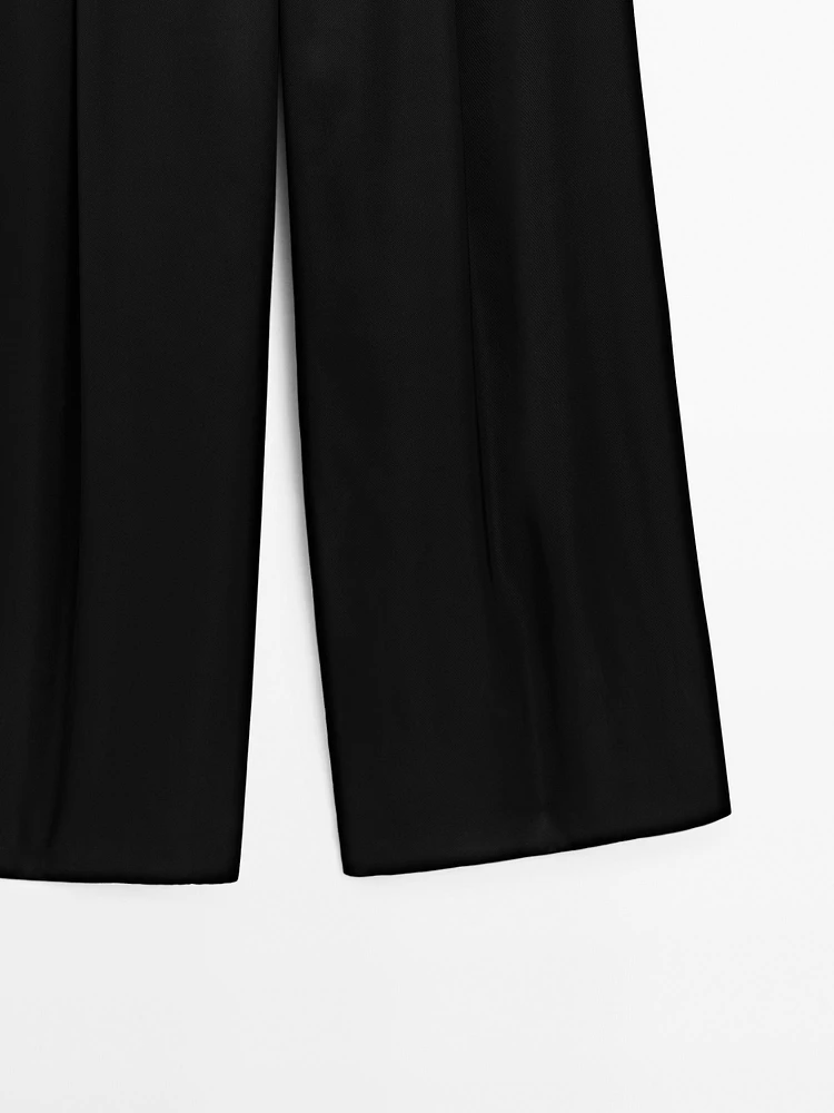 Pantalon large satiné - STUDIO