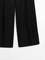 Pantalon large satiné - STUDIO