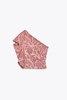 ASYMMETRIC JACQUARD TOP