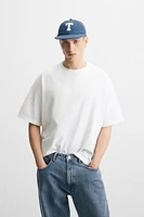 LIGHTWEIGHT WASHED BOXY FIT T-SHIRT