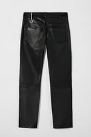 PANTALON EN CUIR BOBBY GILLESPIE X ZARA