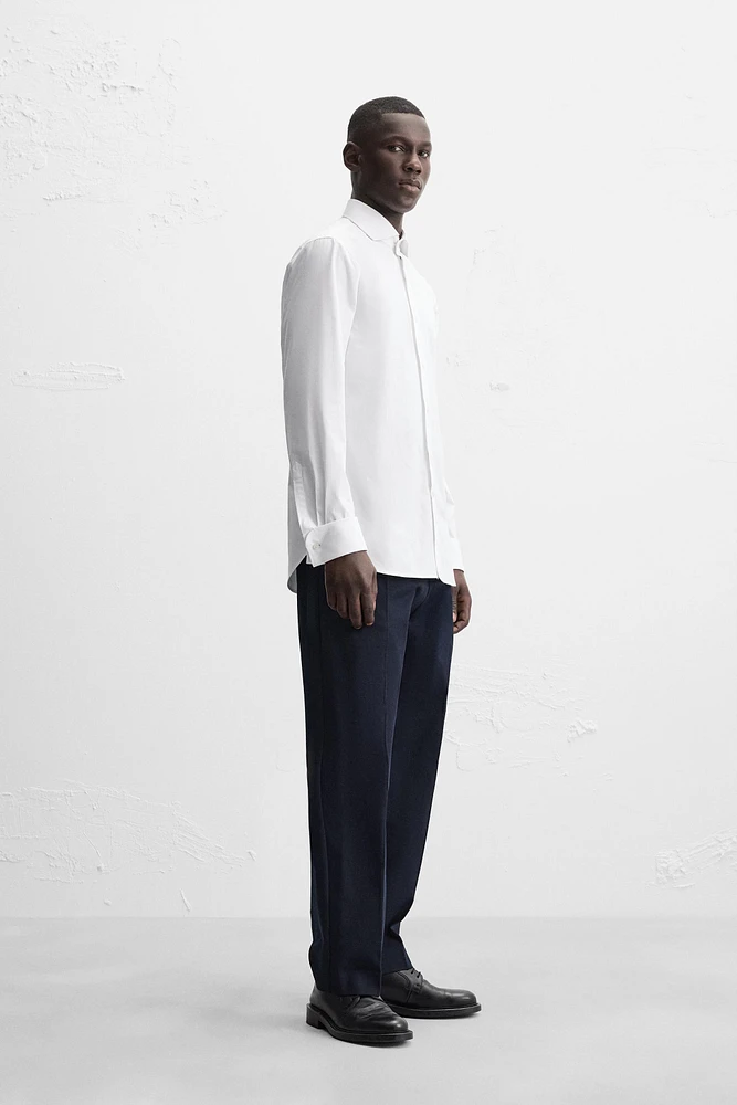 REGULAR FIT CUFFLINK SHIRT