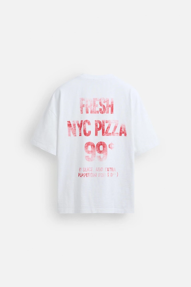 PRINTED POCKET T-SHIRT