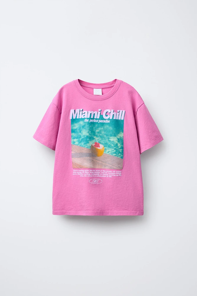 T-SHIRT À IMPRIMÉ PHOTOGRAPHIQUE