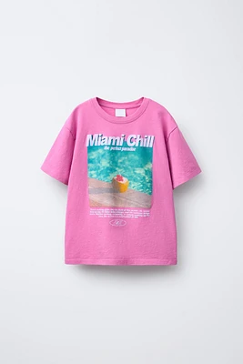 T-SHIRT À IMPRIMÉ PHOTOGRAPHIQUE