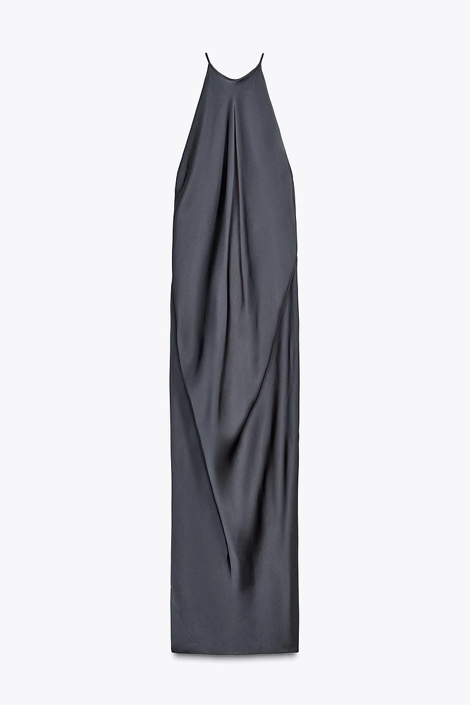 SATIN EFFECT DRESS ZW COLLECTION