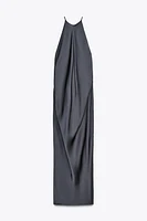 SATIN EFFECT DRESS ZW COLLECTION
