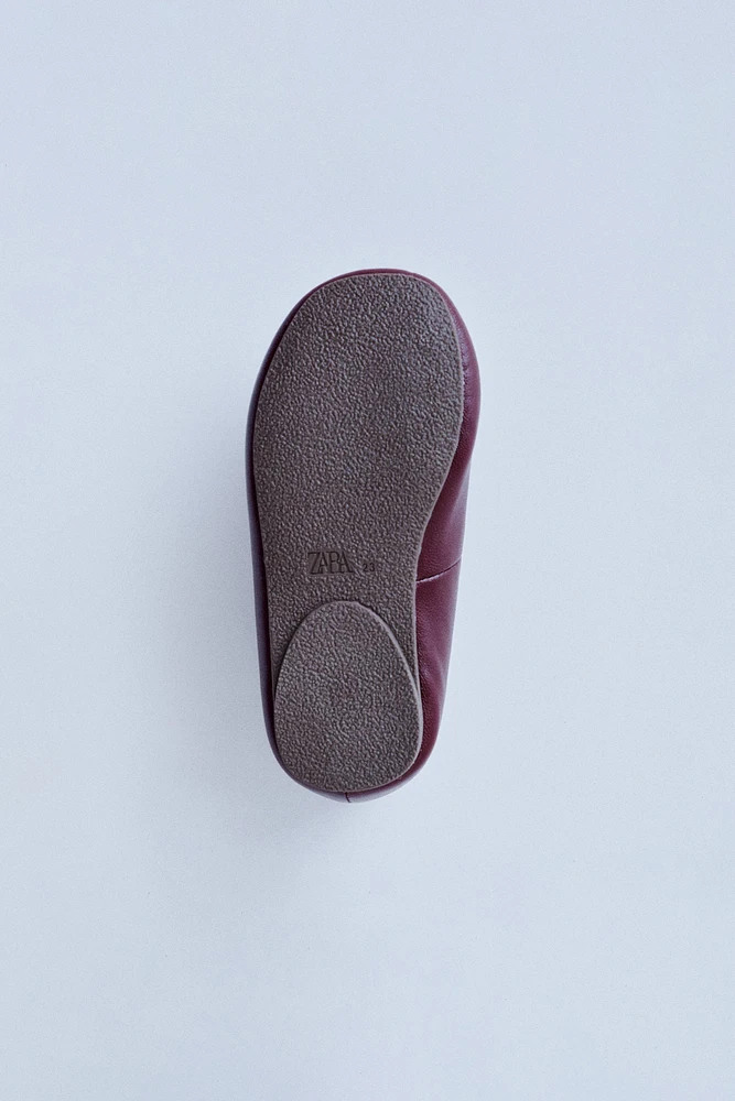 ZARA TIMELESS - DERBYS EN CUIR