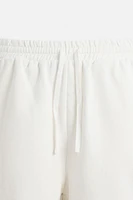 BERMUDA DE JOGGING DÉLAVÉ RELAXED FIT