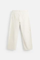 PAINT SPLATTER STRAIGHT FIT JEANS