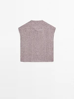 Flowing blouse with bib detail