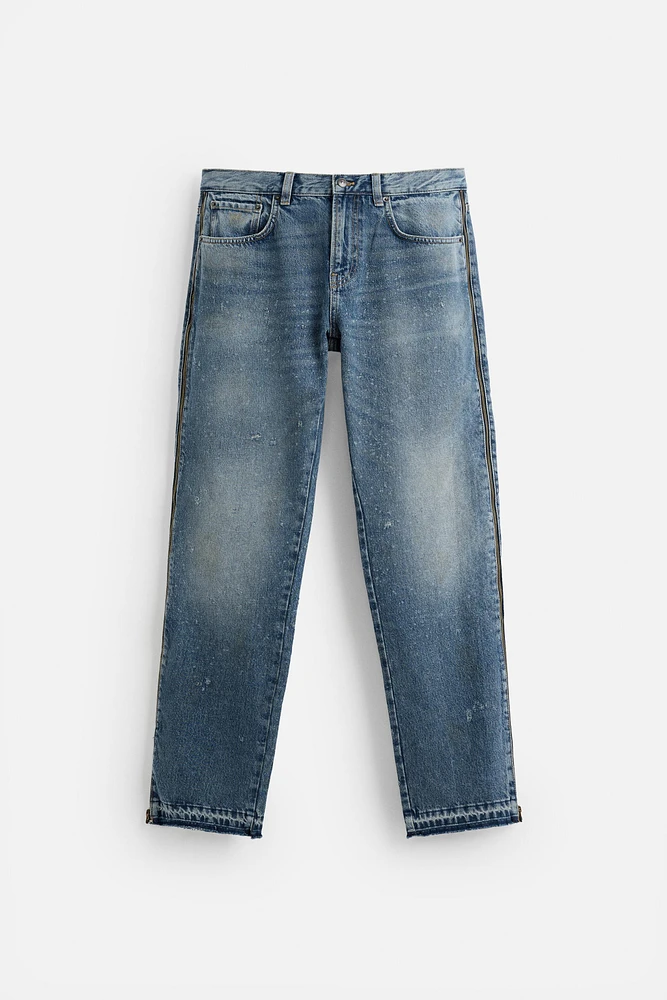 JEAN FLARE AVEC ZIPS