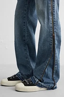 JEAN FLARE AVEC ZIPS