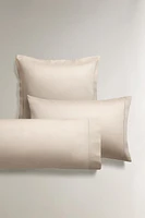 SATEEN PILLOWCASE WITH FESTOON DESIGN (300 THREAD COUNT)