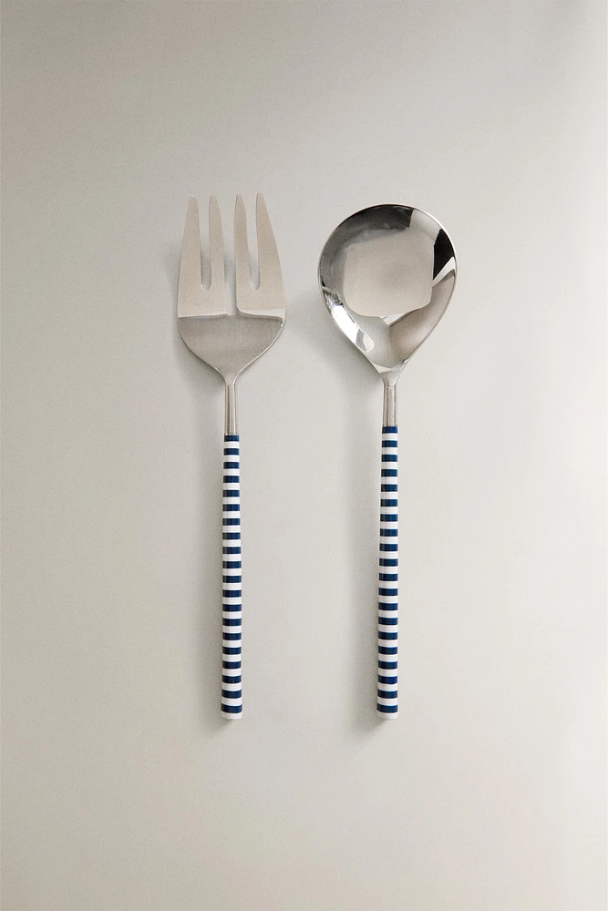 SALAD FLATWARE SET (SET OF 2)