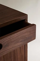 ELM WOOD SIDE TABLE
