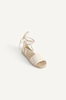 SANDALES EN JUTE