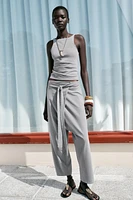 WASHED PLEAT TOP