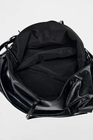 REVERSIBLE SLOUCHY BUCKET BAG