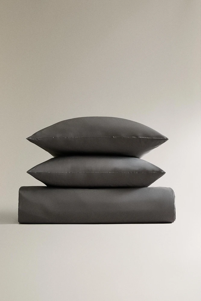 PERCALE COTTON DUVET COVER (300 THREAD COUNT)