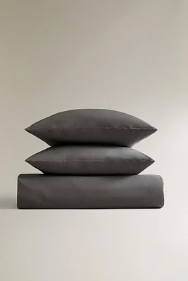 PERCALE COTTON DUVET COVER (300 THREAD COUNT)