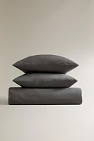 PERCALE COTTON DUVET COVER (300 THREAD COUNT)