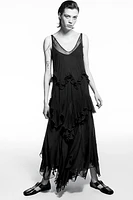 ZW COLLECTION LONG RUFFLE DRESS