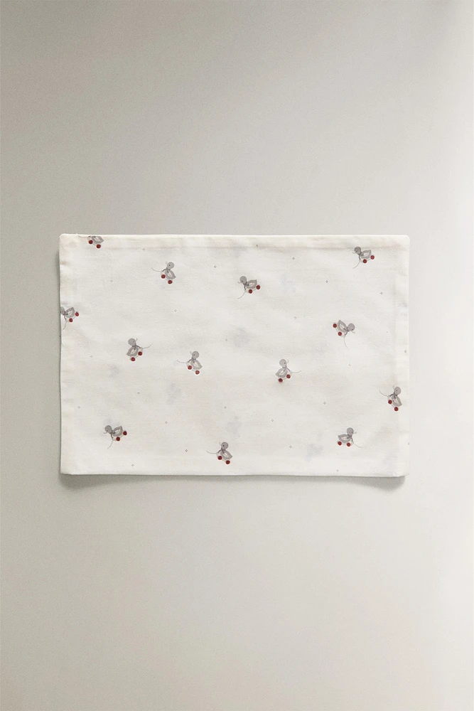 ENSEMBLE DE DRAPS MINI-LIT BÉBÉ PETIT CANARD