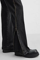 JEAN FLARE FIT ZIPS