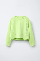 MODAL TRIM SWEATSHIRT
