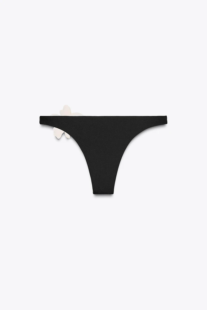 CULOTTE DE BIKINI À FLEURS