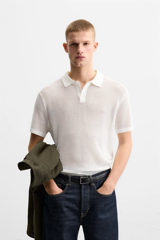 POLO STRUCTURE AJOURÉE