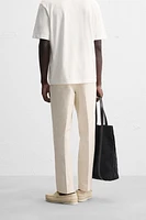 PANTALON REGULAR FIT À CHEVRONS
