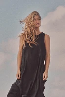 FLOWY MIDI DRESS