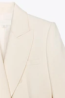 BLAZER LONG À BOUTONNAGE CROISÉ