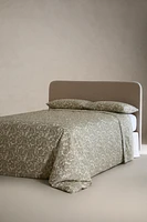 DRAP DE DESSUS SATIN PAISLEY