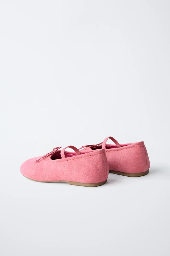 BOW BALLET FLATS