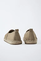 ESPADRILLES EN CUIR
