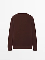 Pull léger en maille 100 % lin