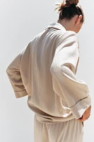 BLAZER EFFET PLISSÉ