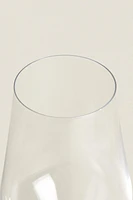 PLAIN CRYSTALLINE FLUTE GLASS