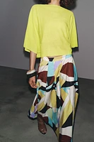 JUPE MIDI IMPRIMÉE ZW COLLECTION